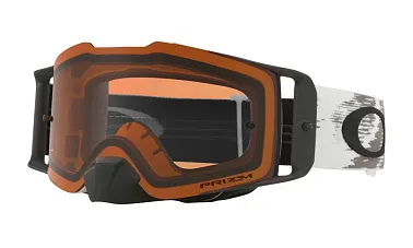 Очки для мотокросса OAKLEY Front Line Matte White Speed / бронзовая Prizm MX (OO7087-06)
