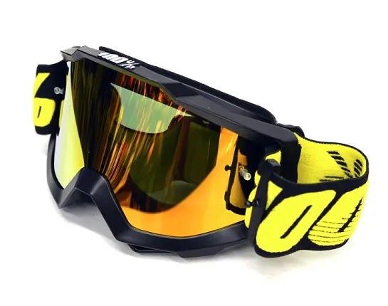 Очки кроссовые HX GOGGLES 100% BLACK