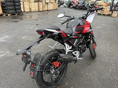 Мопед PROMAX CB150PR (49) Чёрно-красный (УЦЕНКА)