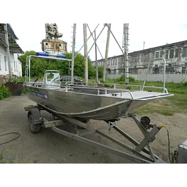 Алюминиевый катер WYATBOAT-490C (спецзаказ)