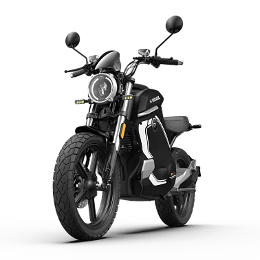 Электромотоцикл WHITE SIBERIA SUPER SOCO TC WANDERER PRO (Черный)