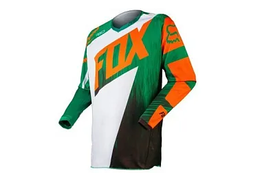 Джерси Fox 180 Vandal Jersey Green/Orange