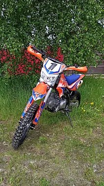 Питбайк Apollo RFZ START 125LE 17х14  PRO SPORT АКЦИЯ