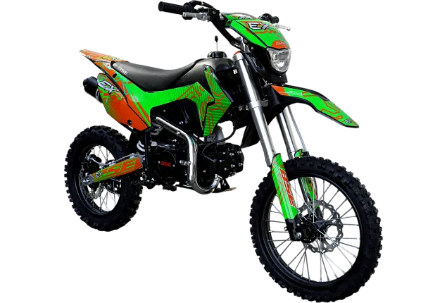 Питбайк BSE EX 17/14 Green Orange Ant (040)