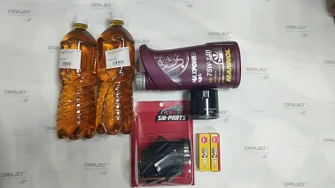Комплект для ТО снегоход Promax SRX 500 / 600  (фильтр, масла, свечи)
