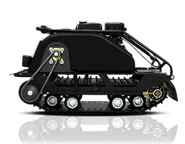Мотобуксировщик НОРКА 500 COMPACT 15 л.с.