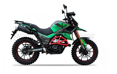 Мотоцикл турэндуро ROCKOT HOUND 250 LUX (зеленый, ЭПТС)