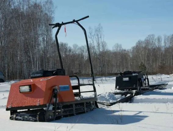 Мотобуксировщик Полкан 500К мини 9