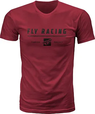 Футболка FLY RACING PURSUIT бордовая