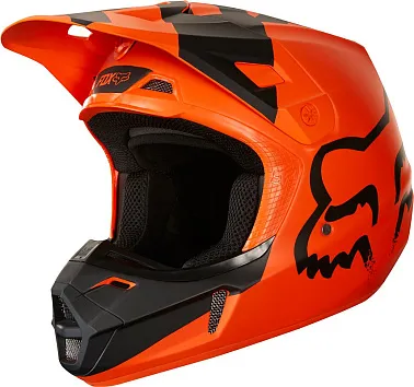 Мотошлем Fox V2 Mastar Helmet Orange