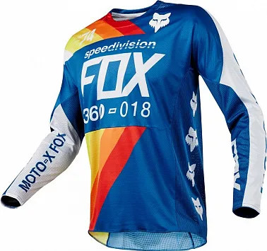 Мотоджерси Fox 360 Draftr Jersey Blue