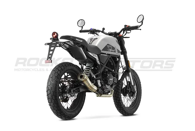 Мотоцикл дорожный ROCKOT SCRAMBLER (серый)